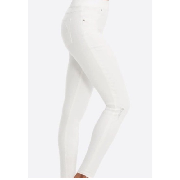 Spanx distressed white skinny jeans - Picture 4 of 12